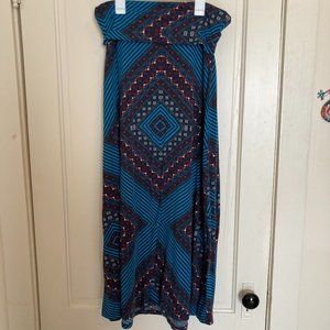 Set of 2 Boho Stretchy Maxi Skirts